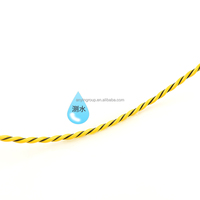 Longueur personnalisée 2 broches PE capteur de fuite de liquide câble anti-corrosion détection de fuite d'eau câble métallique systèmes d'alarme pour la maison intelligente