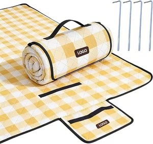 Fashionable Lightweight Soft Skin-friendly Durable Waterproof Sand Prevention <b>Outdoor</b> Picnic <b>Mat</b> - Product Image 2