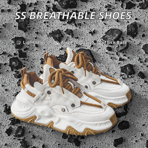 Zapatillas Deportivas para Hombre, Transpirables, Ligeras, con Plataforma, para Caminar, Correr, Deportes al Aire Libre, Ocio, con Suela Gruesa, Primavera/Verano - Product Image 2