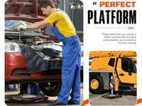 Patins de support pour camions-citernes, antidérapants, résistants à l'usure, en polyéthylène (PE), haute capacité de charge, usinés CNC