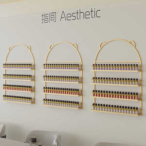 Hot bán sơn móng tay mỹ phẩm trang trí sơn móng tay kệ trưng bày tường - Product Image 3