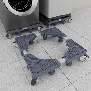 Support de <span class=keywords><strong>machine</strong></span> <span class=keywords><strong>à</strong></span> <span class=keywords><strong>laver</strong></span> réglable Base <span class=keywords><strong>à</strong></span> <span class=keywords><strong>bas</strong></span> prix du fabricant chinois avec roues mobiles - Product Image 1