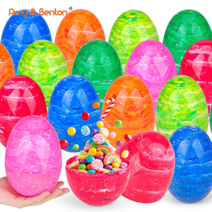 Wholesale Gift Jumbo Marble Stripes Basket Stuffer Easter <strong>Eggs</strong> for Easter <strong>Egg</strong> Hunt - Product Image 2