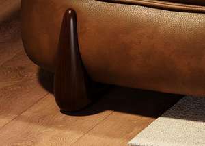 2025 disesuaikan Retro Italia rumah ruang tamu <span class=keywords><strong>Sofa</strong></span> kulit asli lembut <span class=keywords><strong>Sofa</strong></span> lurus - Product Image 2