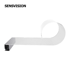 Slim Trọng lượng nhẹ linh hoạt Màn hình LED năng lượng hiệu quả Màn hình hiển thị trong suốt vô hình HD cho trung tâm mua sắm trong nhà - Product Image 5