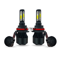 Offre spéciale X7 lampe de phare led 4 côtés pour voiture 9005 9006 h4 h11 logo personnalisé boîte d'emballage 8000lm