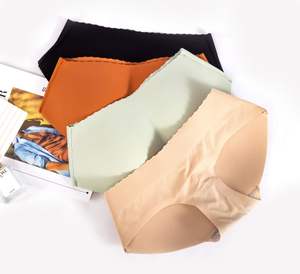 소녀를위한 명백한 엉덩이 리프팅 효과가있는 개인화 된 숙녀 바지 얇은 나일론 스판덱스 로우 웨이스트 라텍스 통기성 속옷 - Product Image 2
