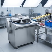 Mandoline automatique en acier inoxydable pour râper le fromage, couper, émincer et dicer les légumes, machine commerciale pour couper les fruits et légumes