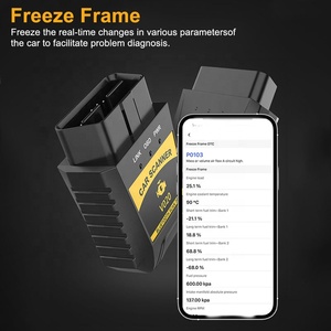 OBD II Scanner Box OBD2 outil de Diagnostic de défaut de voiture lire et effacer les Codes d'erreur V1.1 lecteur de <span class=keywords><strong>Code</strong></span> Blueto 4.0/2.0 pour IOS Android PC - Product Image 4