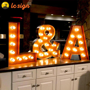 Insegna Luminosa LED <span class=keywords><strong>Lettere</strong></span> Luminose da 2ft 4ft per Decorazioni Matrimoniali e Feste - Product Image 3
