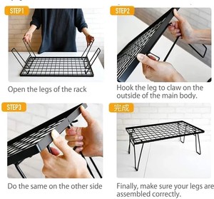 Outdoor Camping Multifunctional Stainless Steel Barbecue <b>Table</b> Convenient Outdoor Furniture Modern Easy Carrying - Product Image 3