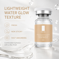 Ampoule hydratante DRHG Water Glow avec hyaluronate de sodium pour une peau lisse, ferme et repulpée, 5 ml, 5 flacons