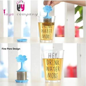 Prix d'usine En Gros Fantaisie Pot Plante Feuille Style Silicone Thé Infuseur - Product Image 3