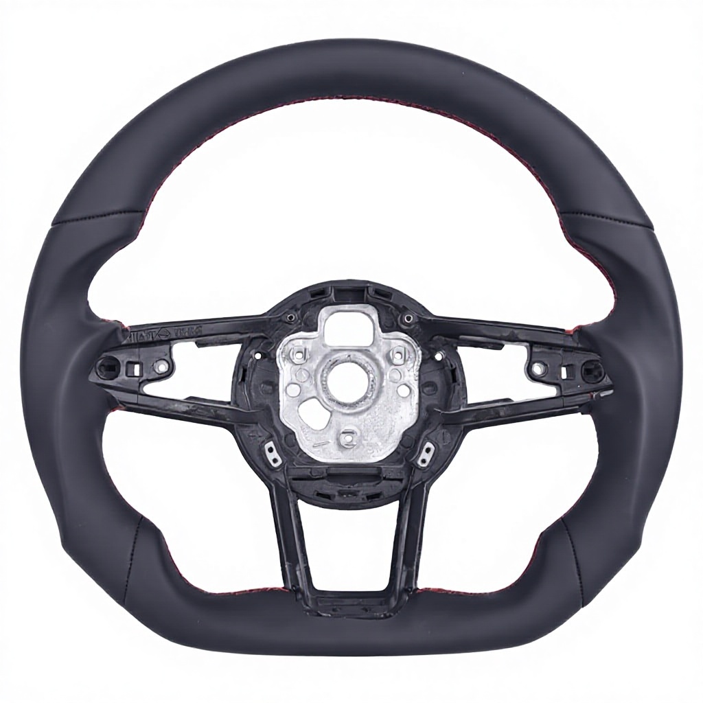 Volante de cuero completo