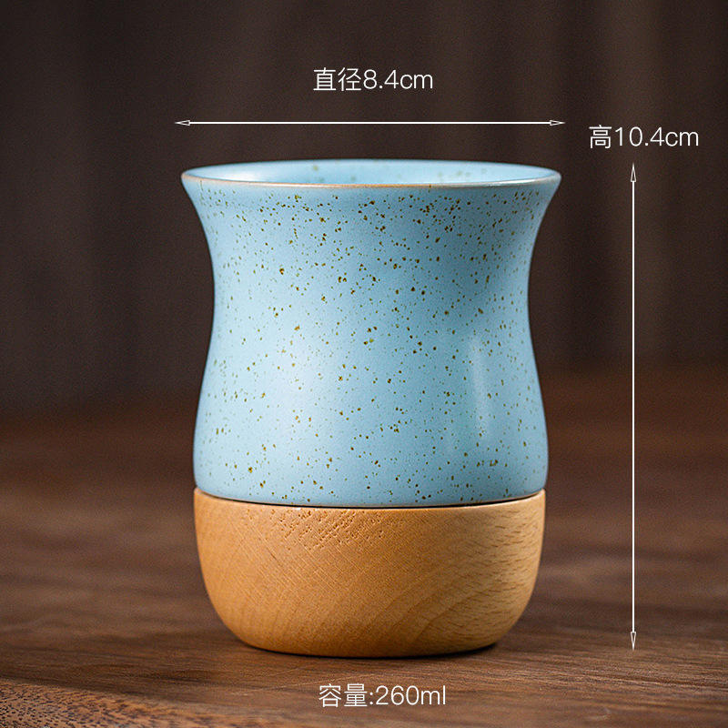 Coupe de langue en bois bleu