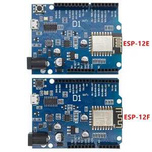 ESP-12E WeMos D1 <span class=keywords><strong>UNO</strong></span> <span class=keywords><strong>R3</strong></span> CH340 CH340G carte de développement <span class=keywords><strong>WiFi</strong></span> basée sur <span class=keywords><strong>ESP8266</strong></span> bouclier PCB électronique intelligent pour IDE Compatible - Product Image 1