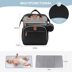 Free sample Diaper <b>Bag</b> <b>Backpack</b>, Multifunction Diaper <b>Bag</b> with <b>Changing</b> Station, Stylish Baby <b>Bags</b> - Product Image 5