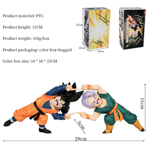 Set <span class=keywords><strong>de</strong></span> 2 Figuras <span class=keywords><strong>de</strong></span> Acción <span class=keywords><strong>de</strong></span> PVC <span class=keywords><strong>de</strong></span> <span class=keywords><strong>Dragon</strong></span> <span class=keywords><strong>Ball</strong></span> <span class=keywords><strong>Z</strong></span>, Goten, Gotenks y Trunks, Regalo <span class=keywords><strong>de</strong></span> <span class=keywords><strong>Cumpleaños</strong></span> <span class=keywords><strong>para</strong></span> Niños - Product Image 2