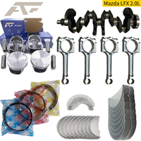 AKF Car Engine LFX LF Auto Engine Systems Crankshaft Connecting Rod Piston & Rings Bearings Set for Mazda 5 CR M6 2.0L