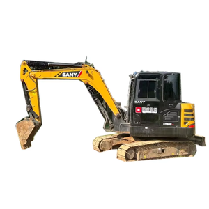 เครื่องขุด60C มือสอง Sany 60ขนาดเล็ก6ตันเครื่องจักรก่อสร้างมือสองแบรนด์จีน - Product Image 1