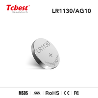 Batería alcalina AG10 de 1,5 V, 75mah, para reloj, calculadora, juguetes, llave de coche, gran oferta