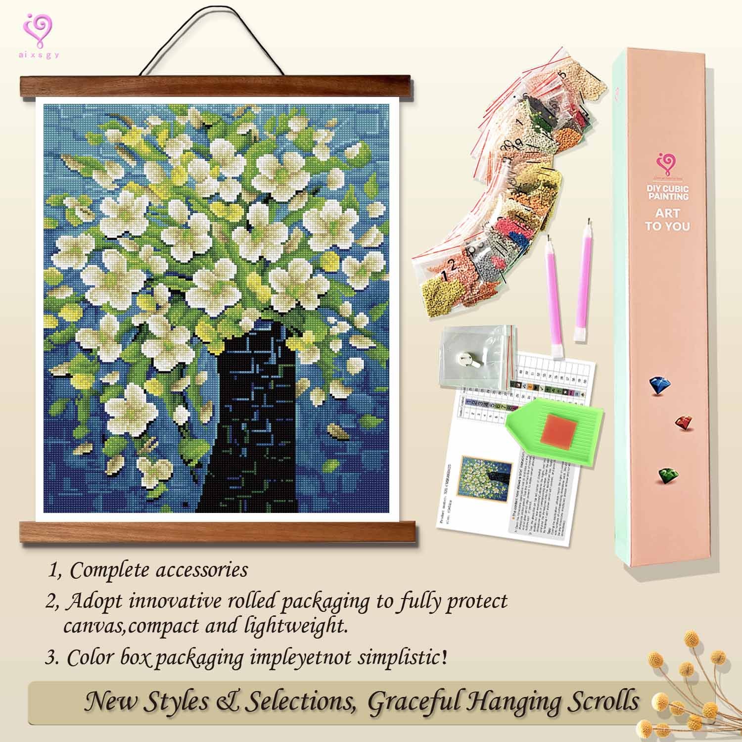 Hanging scroll