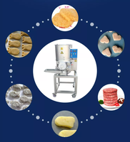 Machine automatique de formage de galettes de viande pour hamburgers et nuggets de poulet, machine à fabriquer des tourtes à la viande