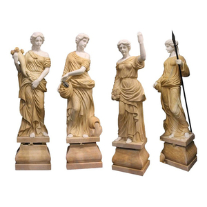 Granito marmo <span class=keywords><strong>mitologia</strong></span> <span class=keywords><strong>Greca</strong></span> quattro stagioni dea statue scultura per arredamento da giardino - Product Image 3