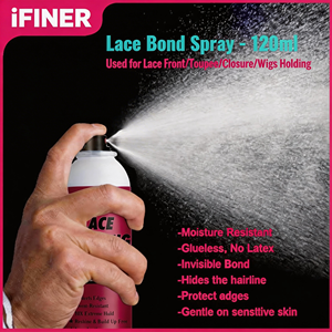 Kit Installazione Parrucche Private Label Impermeabile, Non Tossico, Resistente all'Umidità, con Colla Forte per Lace e Spray Fissante per Estensioni Capelli - Product Image 3