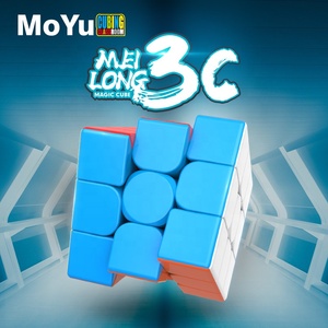 Vente en gros personnalisé <span class=keywords><strong>MoYu</strong></span> Meilong 3C Mofangjiaoshi Speed <span class=keywords><strong>Cube</strong></span> OEM ODM Lisse Puzzle en plastique sans autocollant 3x3x3 Magic <span class=keywords><strong>Cube</strong></span> - Product Image 2