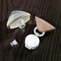 Diffuseur de parfum suspendu élégant pour voiture, flacon en verre cylindrique avec bouchon, durable, 6 ml, 8 ml, 10 ml, pour la désodorisation et l'aromathérapie
