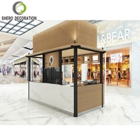 Kiosque personnalisé pour aliments centres commerciaux vitrine à gâteaux comptoir présentoir à bonbons kiosque de thé à bulles kiosque de café d'intérieur