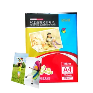 A4 260gsm Rc China Perfect Color Lucky Glossy Photo Paper