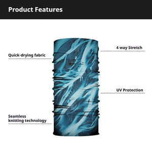 Cómodo ajuste Spandex Neckwear <span class=keywords><strong>Bandana</strong></span> Tube UPF 50 Protección solar Sin costuras 4 vías Ultra-Stretch Perfect Neck Gaiter - Product Image 3