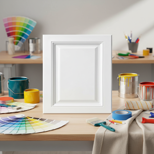 Puertas <span class=keywords><strong>de</strong></span> Gabinetes <span class=keywords><strong>de</strong></span> Cocina Modulares Clásicas <span class=keywords><strong>de</strong></span> Madera Sólida Happy Houses, Personalizadas para Comedor, Baño, Villa, Centro Comercial - Muestra Gratuita CAD a Nivel Mundial - Product Image 2