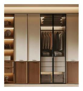 Nuevo Armario de Madera Maciza de Estilo Chino, Hermoso y Práctico, Personalizable - Product Image 1