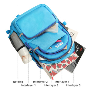 Venta al por mayor de mochilas escolares Logotipo de impresión personalizado de alta calidad <span class=keywords><strong>mochila</strong></span> de hombre <span class=keywords><strong>mochila</strong></span> de viaje patrón de empresa personalizado - Product Image 4