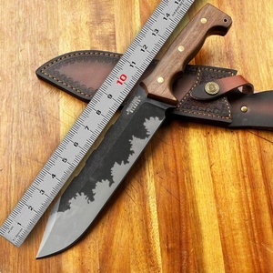 มีดพับยุทธวิธีคุณภาพสูง ML C8 ปรับแต่งได้ ใบมีดเหล็ก ปลอกพลาสติก OEM ด้ามไม้ หุ้มหนัง ใช้สำหรับพกพา EDC - Product Image 6