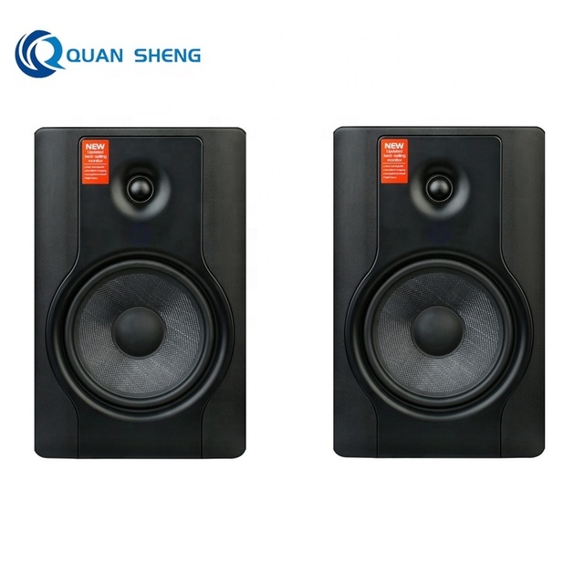 BX8D2 Music Production Monitor Speakers High Quality Computer Powered DJ Monitor Audio 8 Inch Sound Speaker