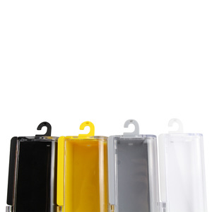 Swimming Goggle Case <b>Plastic</b> Portable Transparent PS <b>Storage</b> <b>Box</b> M Size Universal Use Black Yellow Gray <b>White</b> - Product Image 3