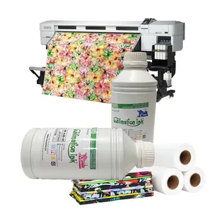 Vivid Color Digital Printing Textile Heat Transfer Tinta Dye Sublimation Ink For Epson Workforce Printer