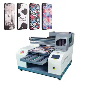 Versi terbaik diperbarui format kecil uv flatbed printer a3 uv printer Tiongkok