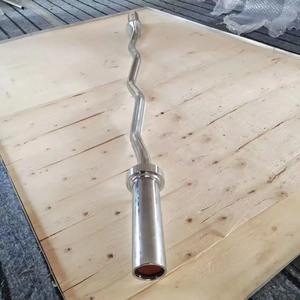 LongGlory haute qualité Gym Olymp Bar haltérophilie <span class=keywords><strong>barre</strong></span> d'haltères incurvée 1.2 mètres 1.5 mètres 1.8 mètres - Product Image 4