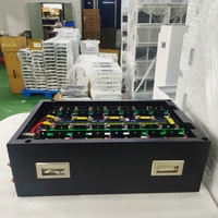 Caja de Batería Solar LifePO4 XR13 16S 48V MB314, Carcasa Metálica para Batería con Pantalla LCD de 7 Pulgadas, BMS JK, para Baterías de 304Ah, MB314Ah, 320Ah