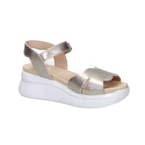 Sandalias de Plataforma para Mujer Callaghan 29931 Doradas, Tacón de 5 cm, Talla 40 - Product Image 2