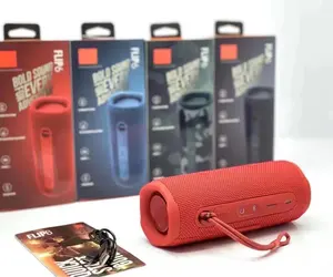 Flip6 alto-falantes de fábrica para uso ao ar livre, reprodutor de música sem fio, caixa de baixo portátil, caixa de som Boombox, presente flip6