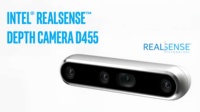 Sensor de Profundidad Estéreo Intel RealSense 1280 x 720 D455 con IMU y Obturador Global para Navegación AGV y Captura Volumétrica