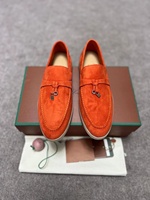 Chaussons de créateur personnalisés de haute qualité pour couples, mocassins en cuir véritable et cachemire, chaussures plates décontractées de marque populaire, style marche