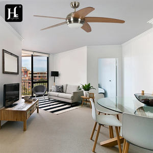 52 inch high-quality modern LED <b>ceiling</b> fan with plywood blades and <b>remote</b> <b>control</b> <b>light</b>, suitable for living rooms - Product Image 6