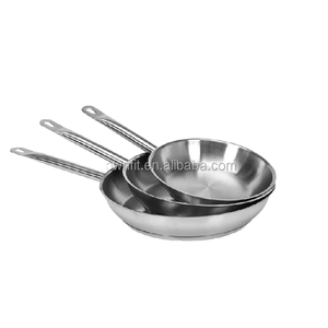 Sartén Antiadherente Ecológica de Acero Inoxidable con Base de Acero Inoxidable y Mango de Cobre, Compatible con Cocina de Gas, Parrilla para Fajitas y Filetes - Product Image 1